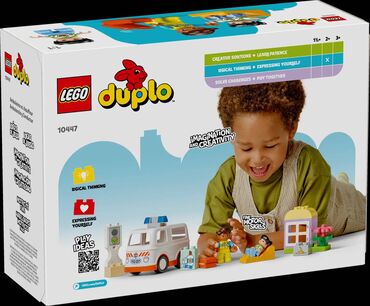 игра для детей: Продаю конструктор LEGO "Duplo Ambulance & Driver" 🚑 LEGO Duplo