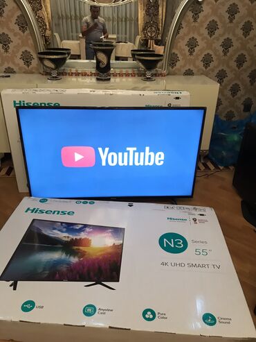 Новый Телевизор Hisense 55"