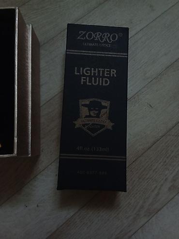 Күйгүзгүчтөр: Бензиновая зажигалка Chief + топливо ZORRO - Стильная классическая — 2