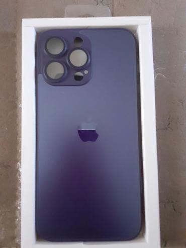 IPhone 14 Pro Max üçün nəzərdə tutulmuş tünd bənövşəyi rəngdə AG şüşə lalafo.az -da IPhone 14 Pro Max üçün nəzərdə tutulmuş tünd bənövşəyi rəngdə AG şüşə