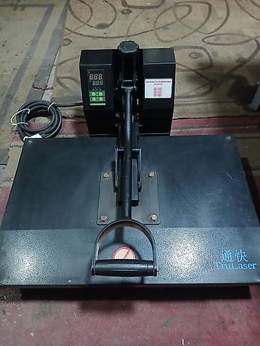 Термопресс TruLaser TK-62A (плоский) - Тип: ручной прижимной at lalafo.kg Термопресс TruLaser TK-62A (плоский) - Тип: ручной прижимной