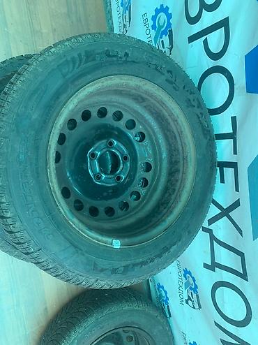 Колеса в сборе: Колеса в сборе 195 / 65 / R 15, Зима, Б/у, Комплект, Легковые, Железные, отверстий - 5 — 8