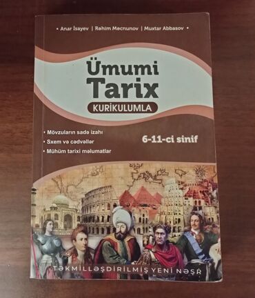 Kitablar, jurnallar, CD, DVD: İstifadə olunub amma yeni kimidir heç bir yerində vərəqində zədə