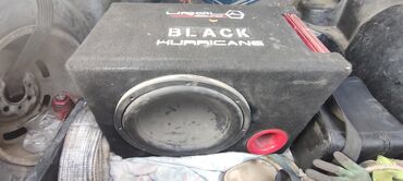 с байтик: Сабвуфер URAL Sound Black Hurricane в корпусе с фазоинвертором и