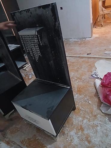 kravat tek: Qara-ağ rəng palitrasında yataq otağı və qonaq otağı üçün dəst mebel — 5