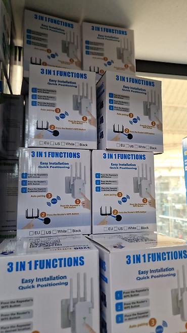 internet satışı: Wifi Repeater.Wifi gücləndirici.🏢🏠 Ofislər,bina evləri,həyət evləri və — 5