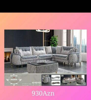 Sifarişlə divanlar: Künc divan, Qonaq otağı üçün, Parça, Bazalı, Açılan, Kitab — 20