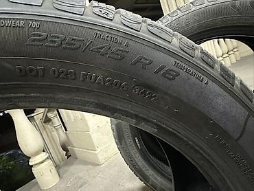 44 2: Комплект резины производство Нидерланды Процентов 80, в хорошем — 1