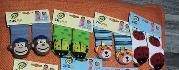 Ostale dečije stvari: Carapice sa zveckom Vel 0-6m,0-12m,1-2g,2-3g Nisu sve Vel dostupne za — 1