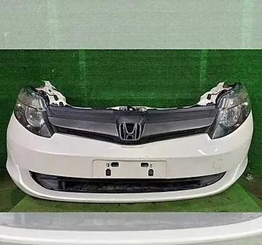 Передний комплект для Honda (оригинал): бампер в сборе с решёткой