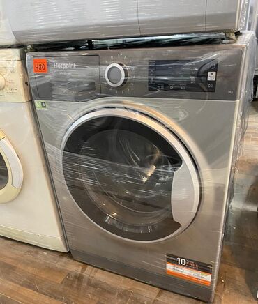 Paltaryuyan maşınlar: Paltaryuyan maşın Hotpoint Ariston, 9 kq, İşlənmiş, Avtomat, Qurutma var, Kredit var, Ödənişli çatdırılma