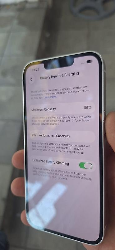 rədmi not 14: IPhone 14, 128 GB, Ağ, Face ID — 3