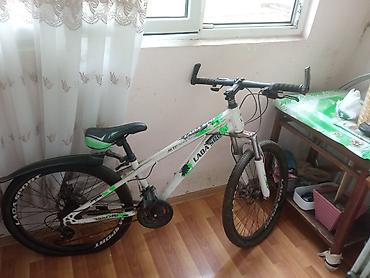 Velosipedlər: LADA SPORT dağ velosipedi - Rəng: ağ gövdə, yaşıl-qara detallar və — 1