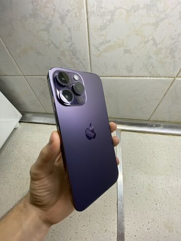 Apple iPhone: IPhone 14 Pro Max, 128 GB, Deep Purple, Face ID