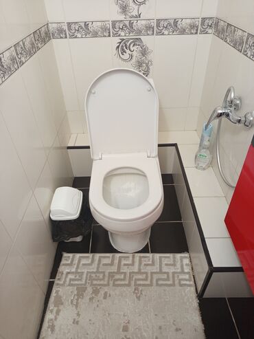 унитаз для больных: Напольный унитаз-компакт с бачком и сиденьем - Тип: унитаз-компакт