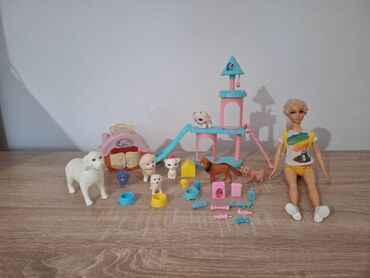 Igračke: Kao nova Barbika dreser pasa i mački sa igralištem kućni ljubimci na lalafo.rs — 7 Igračke: Kao nova Barbika dreser pasa i mački sa igralištem kućni ljubimci — 7