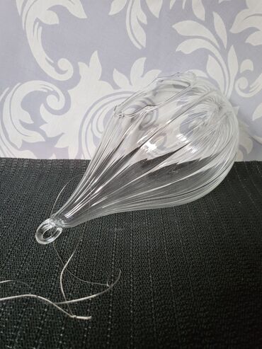 Ostali kućni dekor: Terarijum(saksija) za biljke viseca duvano staklo 90te. Perfektan — 13