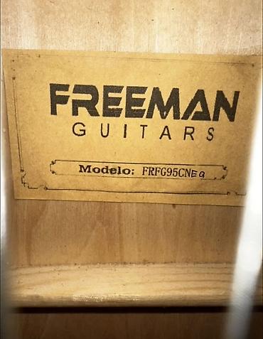 gitara usaq ucun: Freeman Gitara elektro classic- Tecili satilmalidi tezeden ferqlenmir — 6