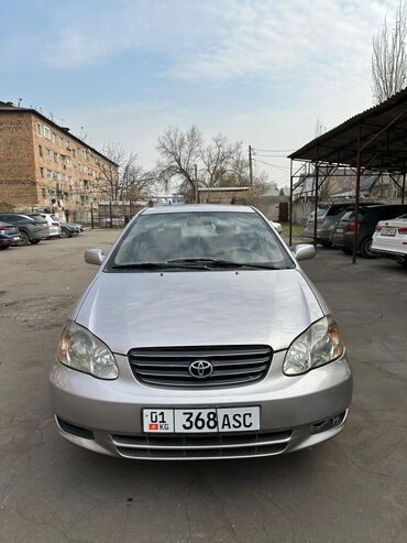 Toyota: Toyota Corolla: 2003 г., 1.6 л, Автомат, Бензин, Седан