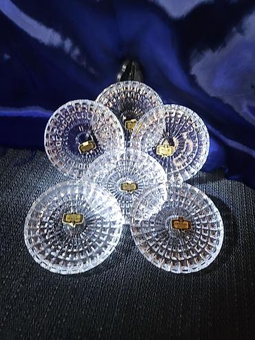 Kuhinjski setovi: Podmetaci novi za case kristal Zajecar iz 70ih. Novi podmetaci — 3