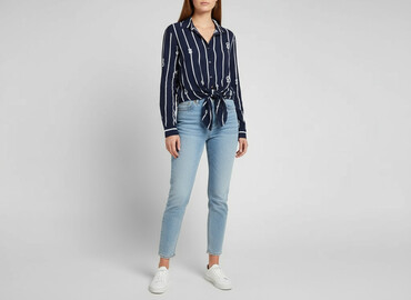 KOSZULKA W PASKI 5XL: House, Women`s shirt, size S