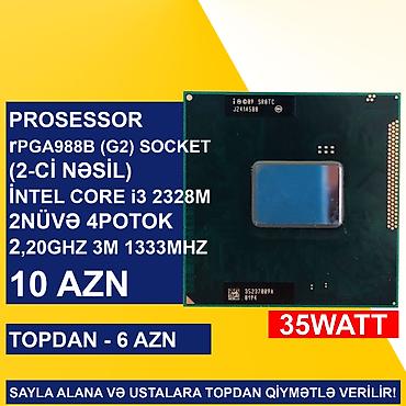 Prosessorlar: Notebook üçün Prosessorlar SAYLA ALANA VƏ USTALARA TOPDAN QİYMƏTLƏ — 7