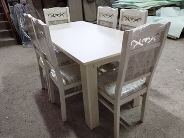барные стулья: Mətbəx üçün, Yeni, Açılan, Dördbucaq masa, 4 stul