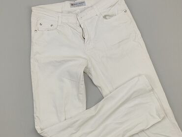 białe dżinsowe spódnice: Jeansy, L, stan - Dobry