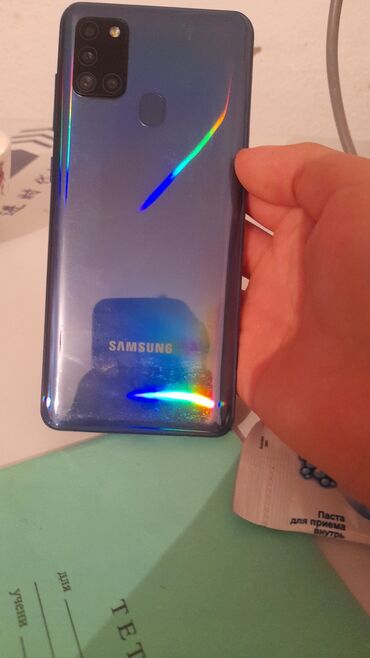 galaxy watch active 2 цена: Samsung Galaxy A21, Колдонулган, 64 ГБ, түсү - Көк