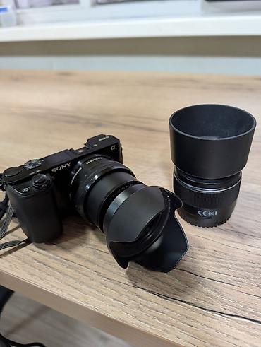 обьект: - Камера Sony Alpha a6000 с китовым обьективом Sony 16-50mm f/3.5-5.6 — 2