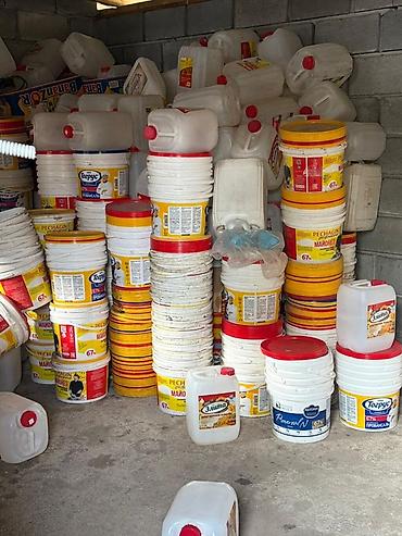 каф марям: Б/У Пластиковые ёмкости из-под пищевых продуктов Описание: - Большое — 2