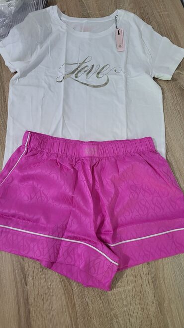 Пижамы: Пижама, Сатин, США, XS — 26