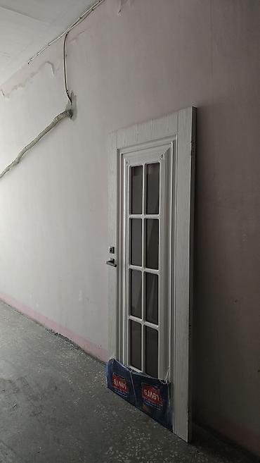 Arakəsmə qapılar: Qapi az istifade olunub. ara divarı açdıqımıza görə qapıya ehtiyac — 2