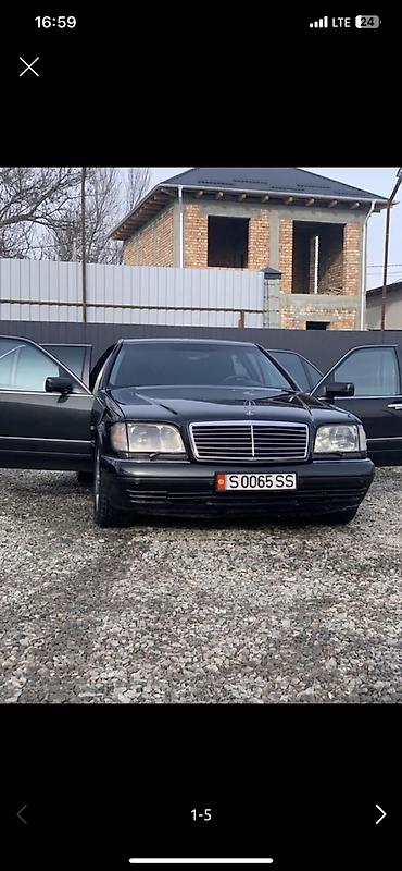 ml 163: Mercedes-Benz S-Class: 1997 г., 5 л, Автомат, Бензин, Седан — 1