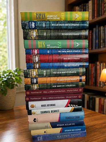 Книги и журналы: 2 Azndən başlayan qiymətlər Məhsul: Qarışıq kitab dəsti – bədii — 6