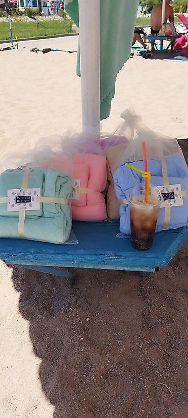 Полотенца: Комплект из двух полотенец, коралловый флис. Одно банное 70*140 см at lalafo.kg — 5 Полотенца: Комплект из двух полотенец, коралловый флис. Одно банное 70*140 см — 5