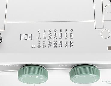 Тиричилик техникасы: Тигүүчү машина Janome, Электромеханикалык, Жарым автоматтык — 3