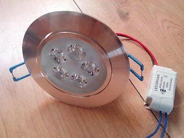 unitas gobleni: 💡 LED ROZETNE 3x1W – 9x1W Ugradne LED lampe sa drajverom 220V 📞 — 5
