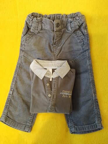 Kompleti: C&A, Komplet: Duks, Farmerke, 74-80 — 5