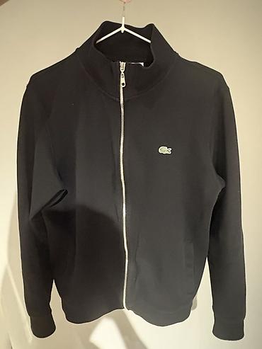 tech flees: Мужская толстовка, M, Lacoste, Новый, цвет - Черный — 2