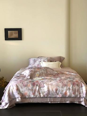 bed sheets: Постельное белье из тенселя | Премиум качество | Евро комплект — 4
