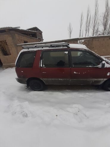 форт минивен: Mitsubishi Space Wagon: 1997 г., 2 л, Механика, Бензин, Минивэн