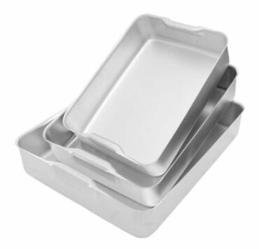 komplet serpi metalac cena: Set aluminijumskih tepsija (3 kom) AL3 dublje NOVO! - 4300 din