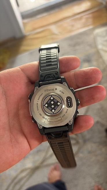 Акылдуу сааттар: Garmin Fenix 8 на 47мм— премиальные мультиспортивные часы в комплекте — 2