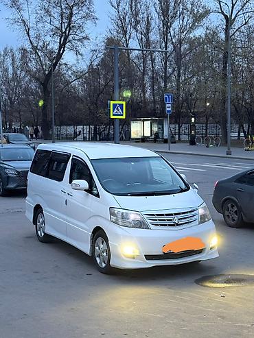 авто для такси: Toyota Alphard: 2003 г., 3 л, Бензин, Минивэн — 5