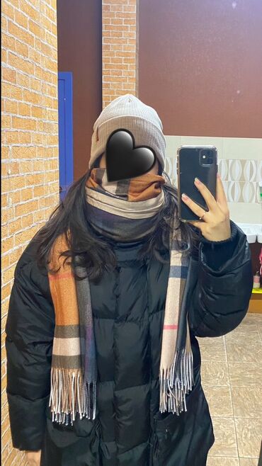 женские зимние куртки бишкек: Пуховик, По колено, Оверсайз, S