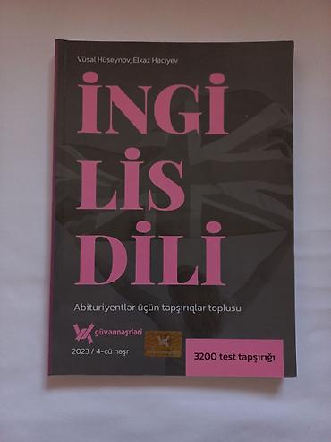 Testlər: İngilis Dili – Abituriyentlər üçün tapşırıqlar toplusu 2023 — 1