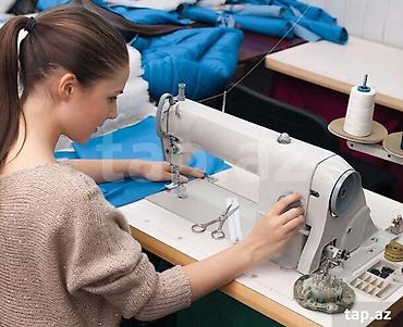 kesimci: Tələblər: * Minimum 5 il peşəkar iş təcrübəsi; * Düz tikiş və averlok — 1