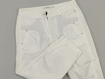 biała spódnice dżinsowe: Jeansy, XL, stan - Bardzo dobry