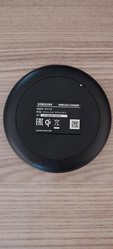 simsiz şarj cihazı: Simsiz şarj cihazı Samsung, 5 Vt, İşlənmiş — 2